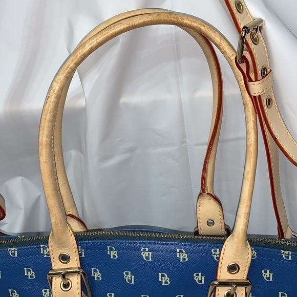 DOONEY and Bourke Signature Blue Satchel - Picture 8 of 16